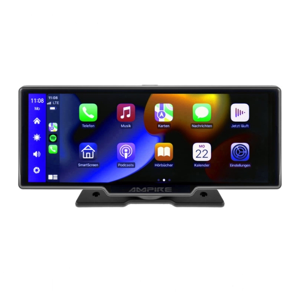 Smartphone-Monitor 25.4cm 10 zoll, Dashcam -  Apple CarPlay und Android Auto