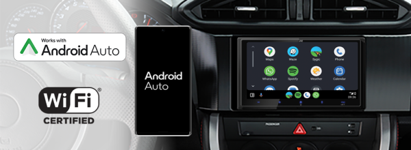 JVC KW-M695DBW 2-DIN Autoradio mit DAB+ / Wireless Apple CarPlay & Android Auto