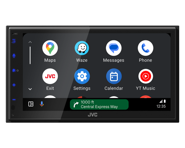 JVC KW-M695DBW 2-DIN Autoradio mit DAB+ / Wireless Apple CarPlay & Android Auto