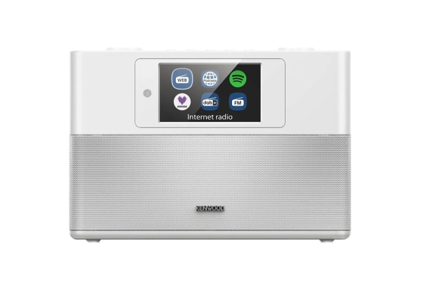 Kenwood CR-ST200S-W Smart Radio mit Internetradio,Bluetooth, DAB+PS-Farbdisplay
