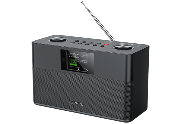 KENWOOD CR-ST85DAB-B DAB+ Kompaktradio Audio-Streaming&ASA-Warnfunktion