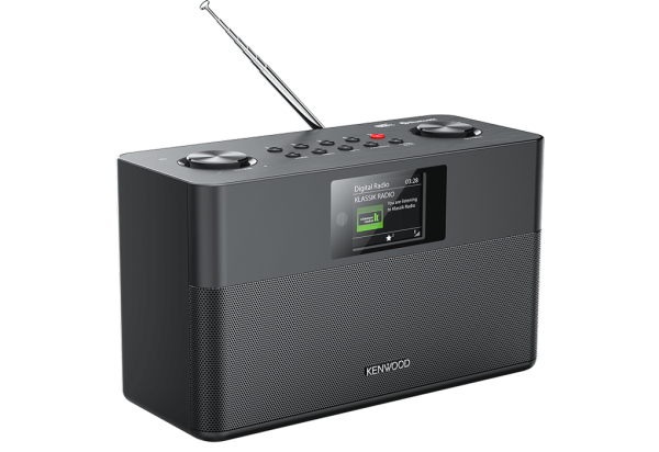 KENWOOD CR-ST85DAB-B DAB+ Kompaktradio Audio-Streaming&ASA-Warnfunktion