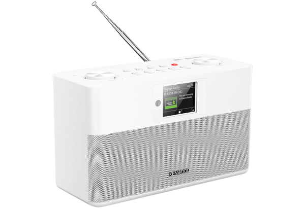 Kenwood CR-ST85DAB-W Kompaktradio mit Bluetooth und ASA-Warnfunktion