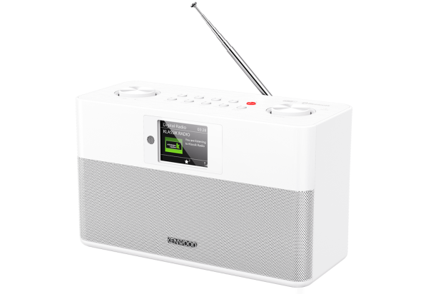 Kenwood CR-ST85DAB-W Kompaktradio mit Bluetooth und ASA-Warnfunktion