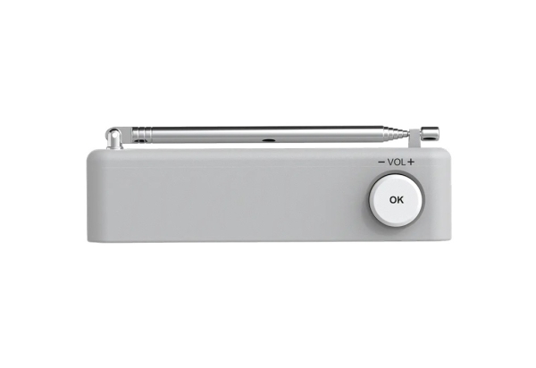 KENWOOD CR-M25DAB-W Tragbares DAB+ Radio mit ASA-Warnfunktion