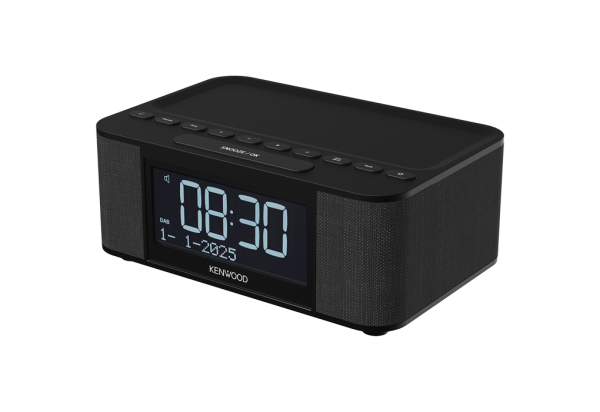 KENWOOD CR-ST55DAB-B Radiowecker mit Bluetooth®, DAB+ und ASA-Warnfunktion