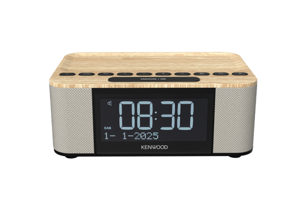 KENWOOD CR-ST55DAB-M Radiowecker mit Bluetooth®, DAB+ und ASA-Warnfunktion