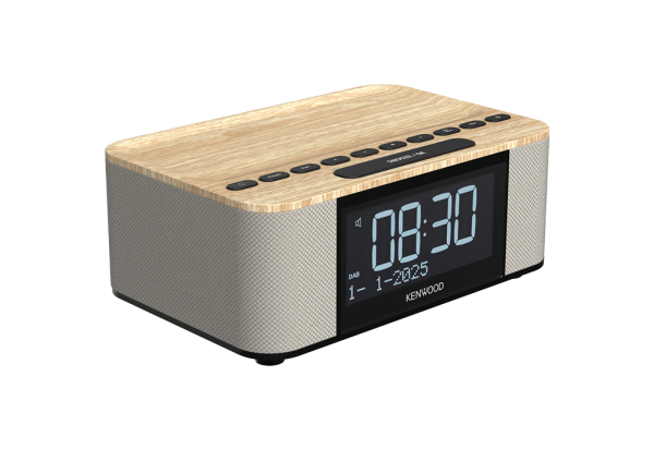 KENWOOD CR-ST55DAB-M Radiowecker mit Bluetooth®, DAB+ und ASA-Warnfunktion