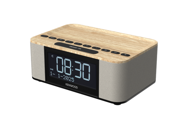 KENWOOD CR-ST55DAB-M Radiowecker mit Bluetooth®, DAB+ und ASA-Warnfunktion