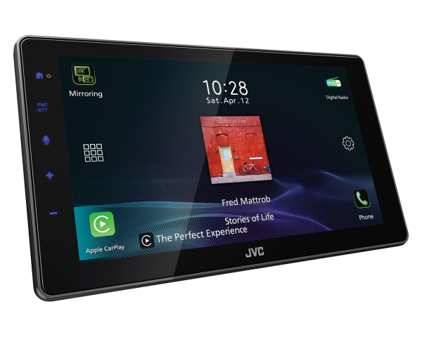 JVC KW-Z900DBW - MP3-Autoradio mit Touchscreen / DAB / Bluetooth / USB / CarPlay