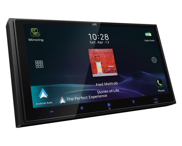 JVC KW-M795DBW - 2-DIN Moniceiver Wireless CarPlay - Android Auto