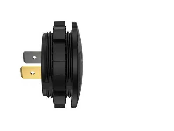 DC 5V-48V LED Spannungs-Voltmeter mit Touch ON/OFF für Auto/Boot/Marine