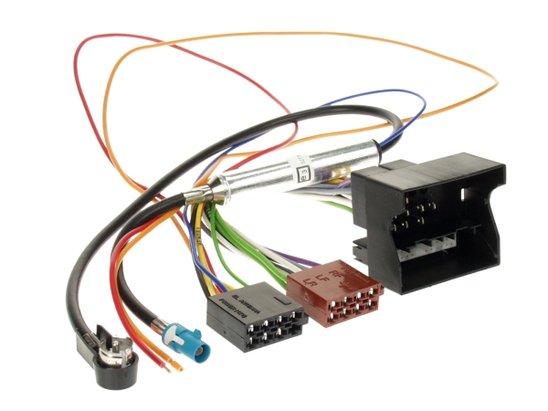 ISO Adapterkabel Opel Quadlock>ISO/Antenne ISO(m)