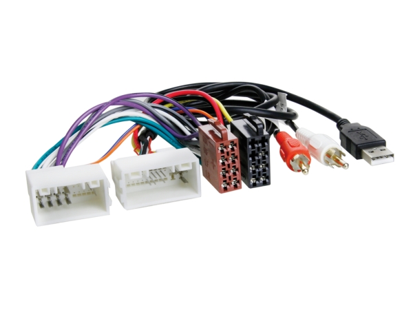 ISO Adapterkabel Hyundai/Kia 24Pin/18Pin USB/AUX