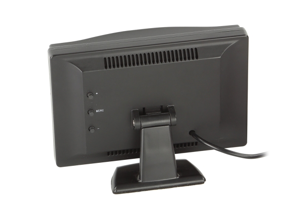 Monitor universal 5 zoll 2x Video Eingang/1 x Standfuß/Saugnapf