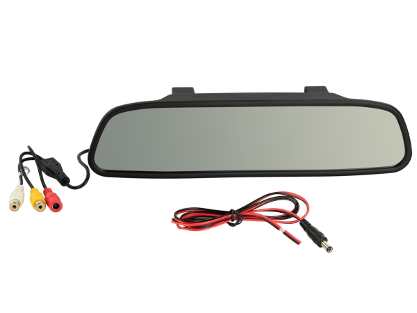 Spiegelmonitor universal 4.3 2x Video Eingang