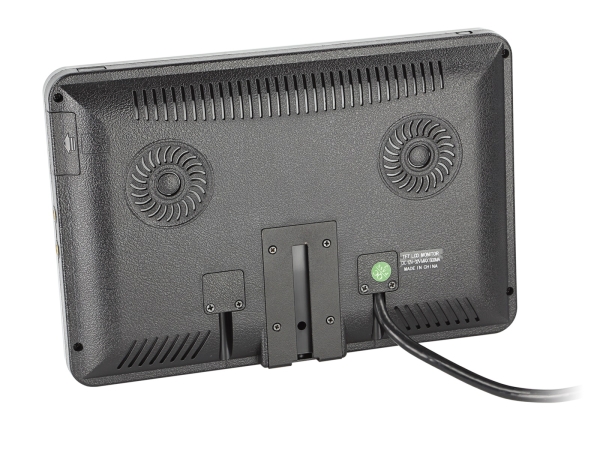 9 Zoll Monitor universal 4 Video Eingänge- Splitscreen