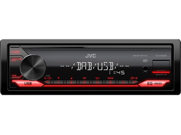 JVC KD-X182DB MP3-Autoradio mit DAB-USB