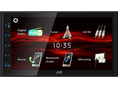 JVC KW-M180DBT&nbsp;2-DIN Digital Med...