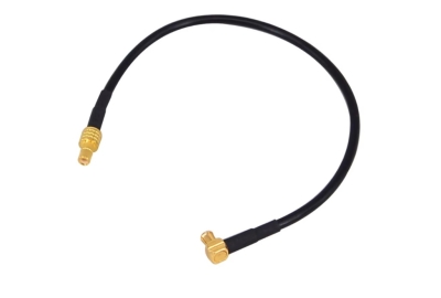 MCX-Stecker, rechtwinklig auf SM...