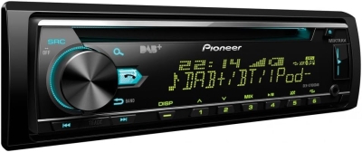 1-DIN CD-Receiver / DAB+ mit Tim...