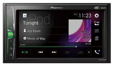Das Pioneer DMH-A3300DAB setzt f...