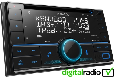 Kenwood DPX-7300DAB2-DIN CD / US...