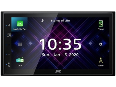 JVC KW-M565DBT2-DIN Digital Medi...